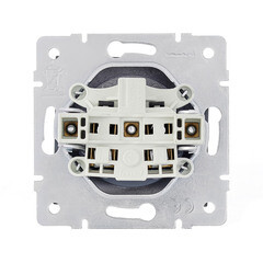 Розетка Lezard Vesna встраиваемая графит (742-3488-121B) - фото 5