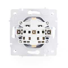 Розетка Lezard Vesna встраиваемая графит с крышкой (742-3488-123B) - фото 5