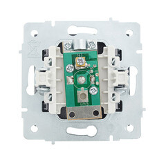 Розетка телевизионная Lezard Vesna встраиваемая графит RJ11 (742-3488-130) - фото 4