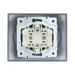 Розетка Lezard Vesna встраиваемая графит (742-3400-128B) - фото 3