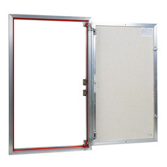 Люк ревизионный под плитку Практика EuroFormat-R алюминиевый 600х900 мм скрытый нажимной - фото 2