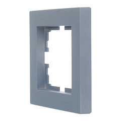 Рамка Lezard Vesna одноместная графит (742-3400-146) - фото 2