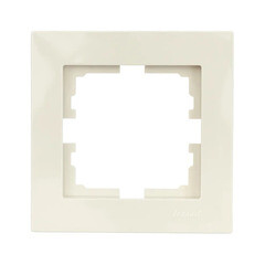 Изображение товара Рамка Lezard Vesna одноместная крем (742-0300-146)