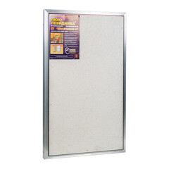 Изображение товара Люк ревизионный под плитку Практика EuroFormat-R алюминиевый 600х1000 мм скрытый нажимной