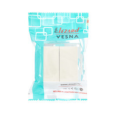 Выключатель Lezard Vesna двухклавишный встраиваемый крем (742-0388-101) - фото 3