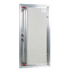 Люк ревизионный под плитку Практика EuroFormat-R алюминиевый 600х1000 мм скрытый нажимной - фото 3