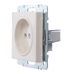 Розетка Lezard Vesna встраиваемая крем (742-0388-121B) - фото 6