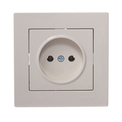 Розетка Lezard Vesna встраиваемая крем (742-0388-121B) - фото 3