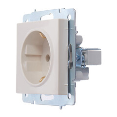 Розетка Lezard Vesna встраиваемая крем (742-0388-122B) - фото 4