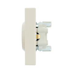 Розетка Lezard Vesna встраиваемая крем (742-0300-127B) - фото 3