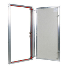 Люк ревизионный под плитку Практика EuroFormat-R алюминиевый 600х1200 мм скрытый нажимной - фото 5