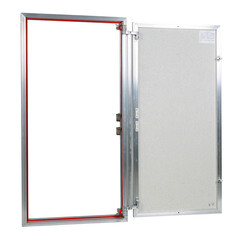 Люк ревизионный под плитку Практика EuroFormat-R алюминиевый 600х1200 мм скрытый нажимной - фото 4