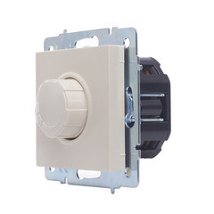 Диммер Lezard Vesna встраиваемый крем поворотный (742-0388-115) - фото 5