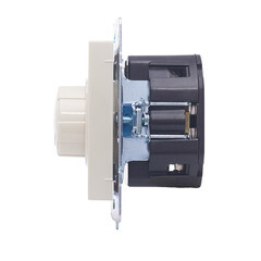 Диммер Lezard Vesna встраиваемый крем поворотный (742-0388-115) - фото 2