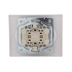 Розетка Lezard Karina встраиваемая белая (707-0200-128B) - фото 4