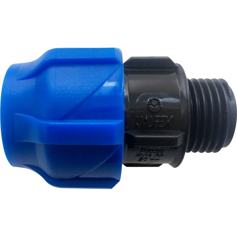 Муфта ПНД Valfex компрессионная переходная 25х1 НР(ш)