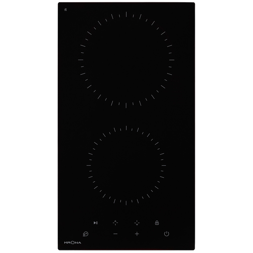 Изображение товара Варочная панель Krona Zauber 2 конфорки Сенсорная стеклокерамика 28,8x49 см