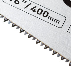 Ножовка по дереву Hesler 400 мм 7 зуб/дюйм крупный зуб - фото 2