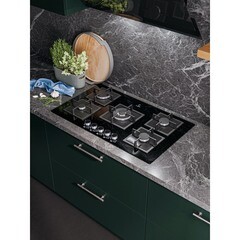 Варочная панель газовая Lex GVG 955 5 конфорок черная - фото 3