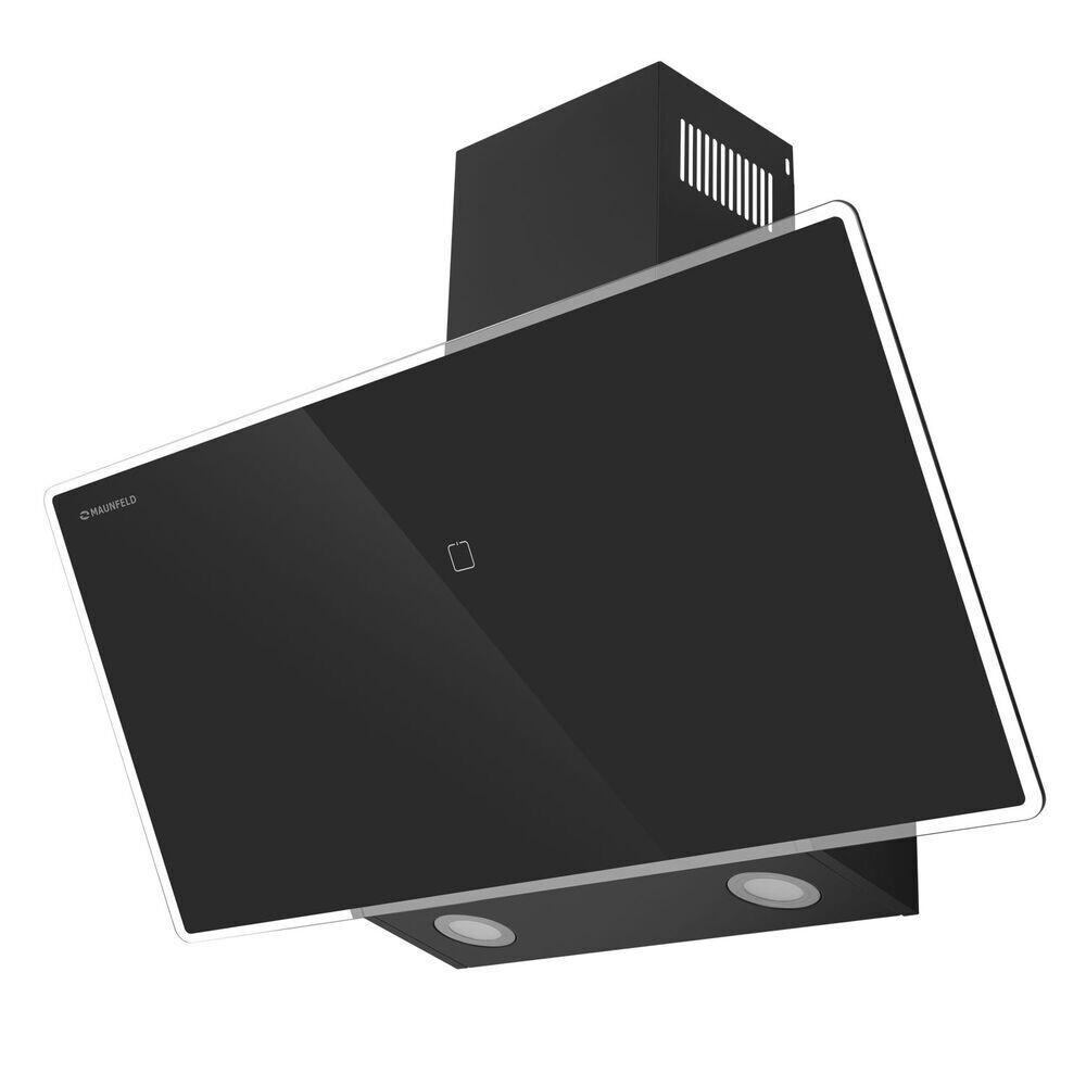 Изображение товара Кухонная вытяжка наклонная Maunfeld Eagle 850 90 Glass Black 90 см черная Изображение товара Кухонная вытяжка наклонная Maunfeld Eagle 850 90 Glass Black 90 см черная