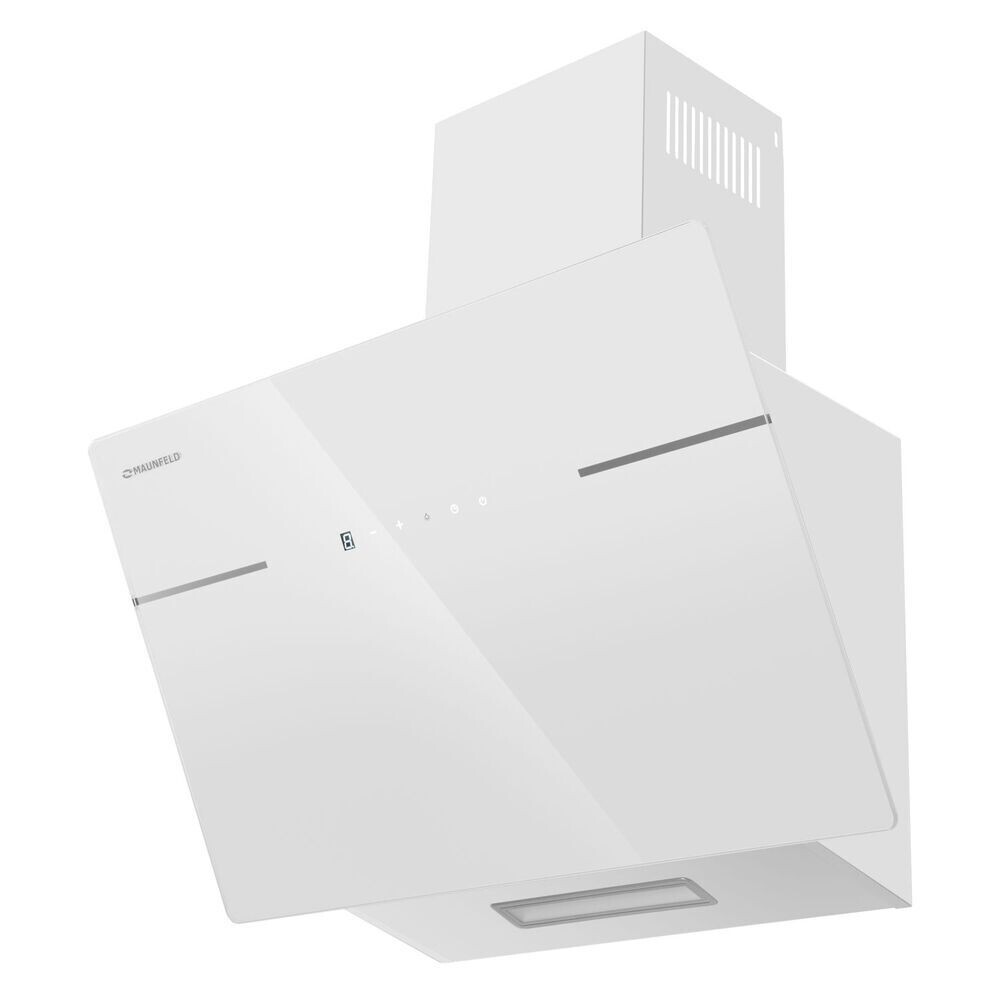 Изображение товара Кухонная вытяжка наклонная Maunfeld Astro 60 Glass White 60 см белая Изображение товара Кухонная вытяжка наклонная Maunfeld Astro 60 Glass White 60 см белая