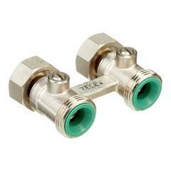 Узел нижнего подключения Тесе 3/4 EK х 3/4 EK для радиатора (8740435) - фото 2