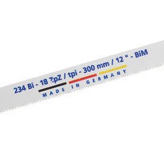 Полотно ножовочное по металлу Wilpu биметаллическое 300 мм 18 зуб/дюйм - фото 2