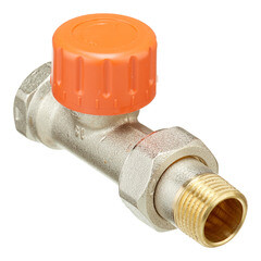 Клапан регулирующий Тесе 1/2 НР(ш) х 1/2 ВР(г) для радиатора (8740431) - фото 1