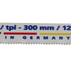Полотно ножовочное по металлу Wilpu биметаллическое 300 мм 24 зуб/дюйм - фото 2
