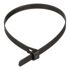 Изображение товара Стяжка кабельная Европартнер PRM 300х7,5 мм многоразовая нейлоновая черная (50 шт.) (88263)
