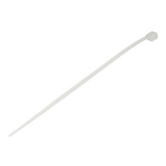 Стяжка кабельная Европартнер PRN 100х2,5 мм нейлоновая белая (500 шт.) (PP 0215 D) - фото 1
