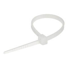 Стяжка кабельная Европартнер PRN 100х2,5 мм нейлоновая белая (500 шт.) (PP 0215 D) - фото 3