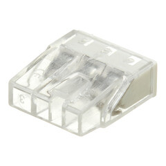 Клемма на 3 провода Stekker 0,5-2,5 кв.мм самозажимная без пасты (20 шт.) (49830) - фото 4