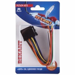 Разъем для автомагнитолы Евро ISO гнездо двойное Rexant - фото 2