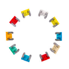 Набор предохранителей автомобильных микро 15 А Rexant (10 шт.) - фото 1