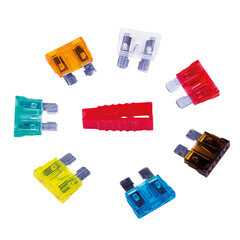 Изображение товара Набор предохранителей автомобильных стандарт 15 А Rexant (10 шт.)