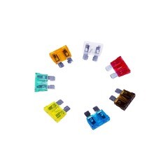 Изображение товара Набор предохранителей автомобильных стандарт 15 А Rexant (100 шт.)