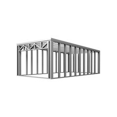 Изображение товара Комплект профилей ЛСТК для гаража 6000х3500х2800 мм ПроДом 001