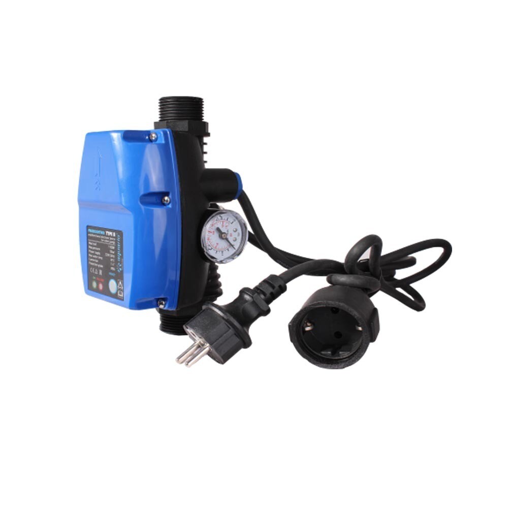 Изображение товара Блок автоматики для насоса Aquario с манометром, IP65, 220 В, 1,1 кВт