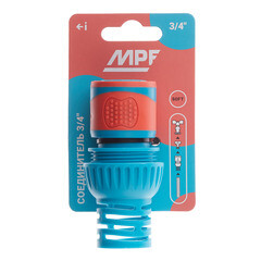Штуцер 3/4 для поливочного шланга MPF пластиковый (ДС.071278) - фото 3