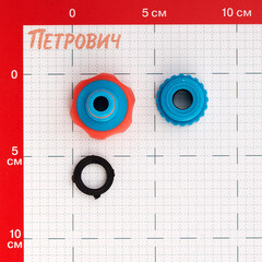 Штуцер 1/2-3/4 для соединения шлангов MPF внутренняя резьба пластиковый (ДС.071284) - фото 4