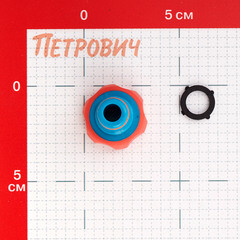 Штуцер 1/2 для соединения шлангов MPF внутренняя резьба пластиковый (ДС.071291) - фото 3