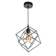 Изображение товара Светильник подвесной Ritter Soffitta E27 40 Вт 4 кв.м черный IP20 (52628 5)