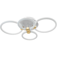 Изображение товара Светильник светодиодный накладной Ritter Ottimo 2700-6400К 100 Вт 45 кв.м белый IP20 (51612 9)