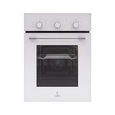 Духовой шкаф электрический встраиваемый Lex EDM 4575 WH 450 мм белый
