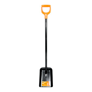Лопата совковая Fiskars SolidTM с металлическим черенком 1260 мм ...