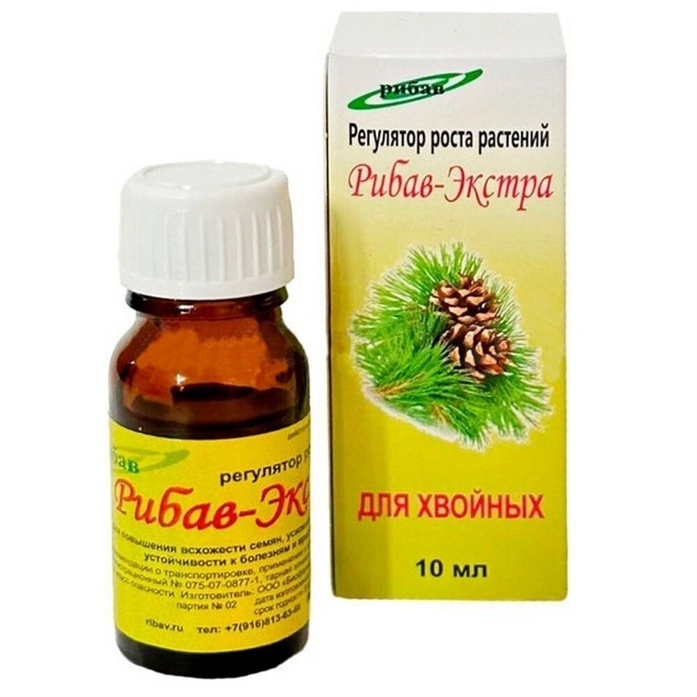 Изображение товара Регулятор роста для хвойных культур Рибав 10 мл