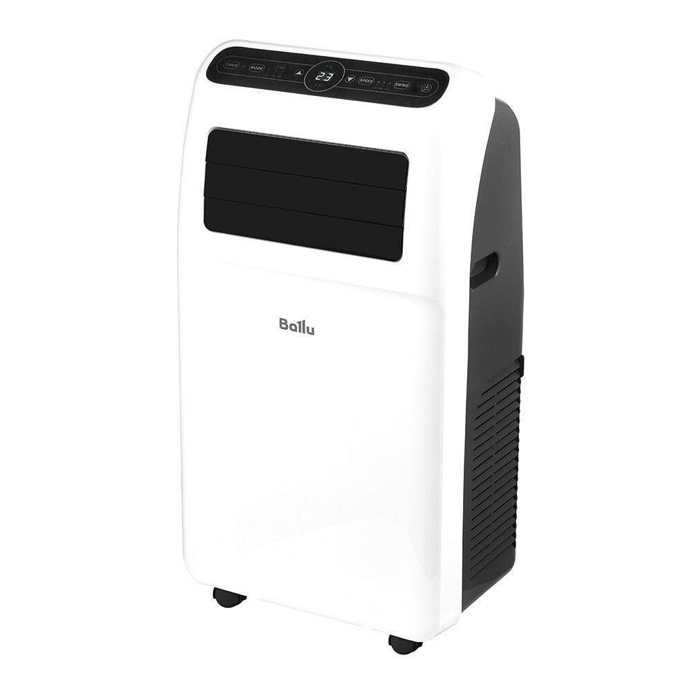 Изображение товара Мобильный кондиционер Ballu Aura BPAC-09 CP/N1_24Y 2,6 кВт для до 24 м2 с управлением через Wi-Fi
