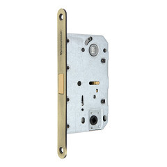 Замок врезной Palladium 600-M AB для межкомнатной двери под фиксатор античная бронза - фото 1