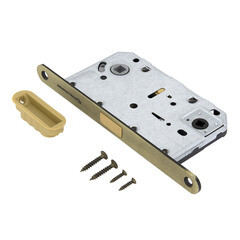 Замок врезной Palladium 600-M AB для межкомнатной двери под фиксатор античная бронза - фото 5